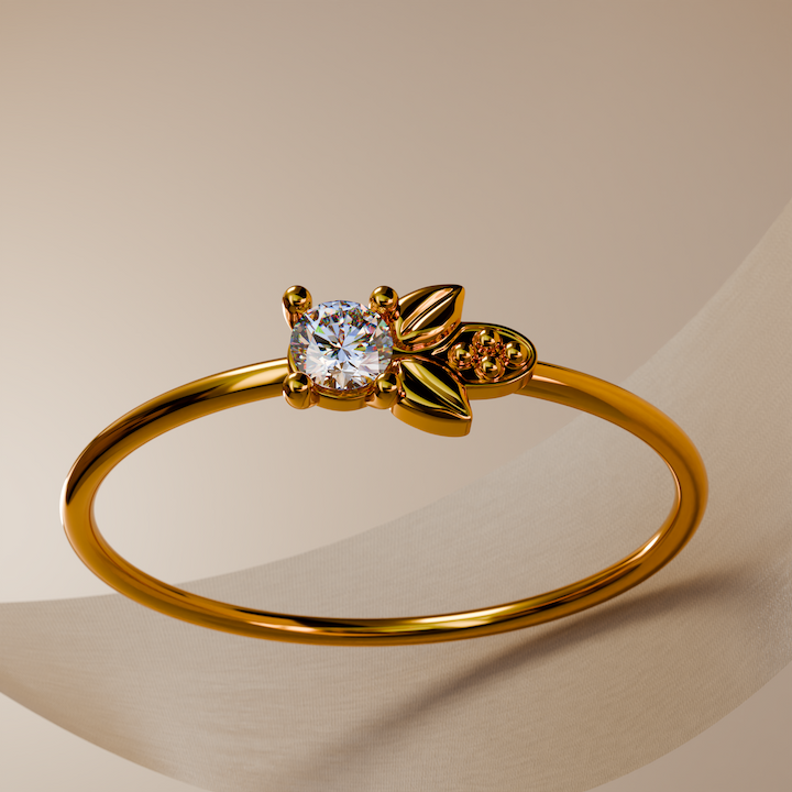 Anello con apetta